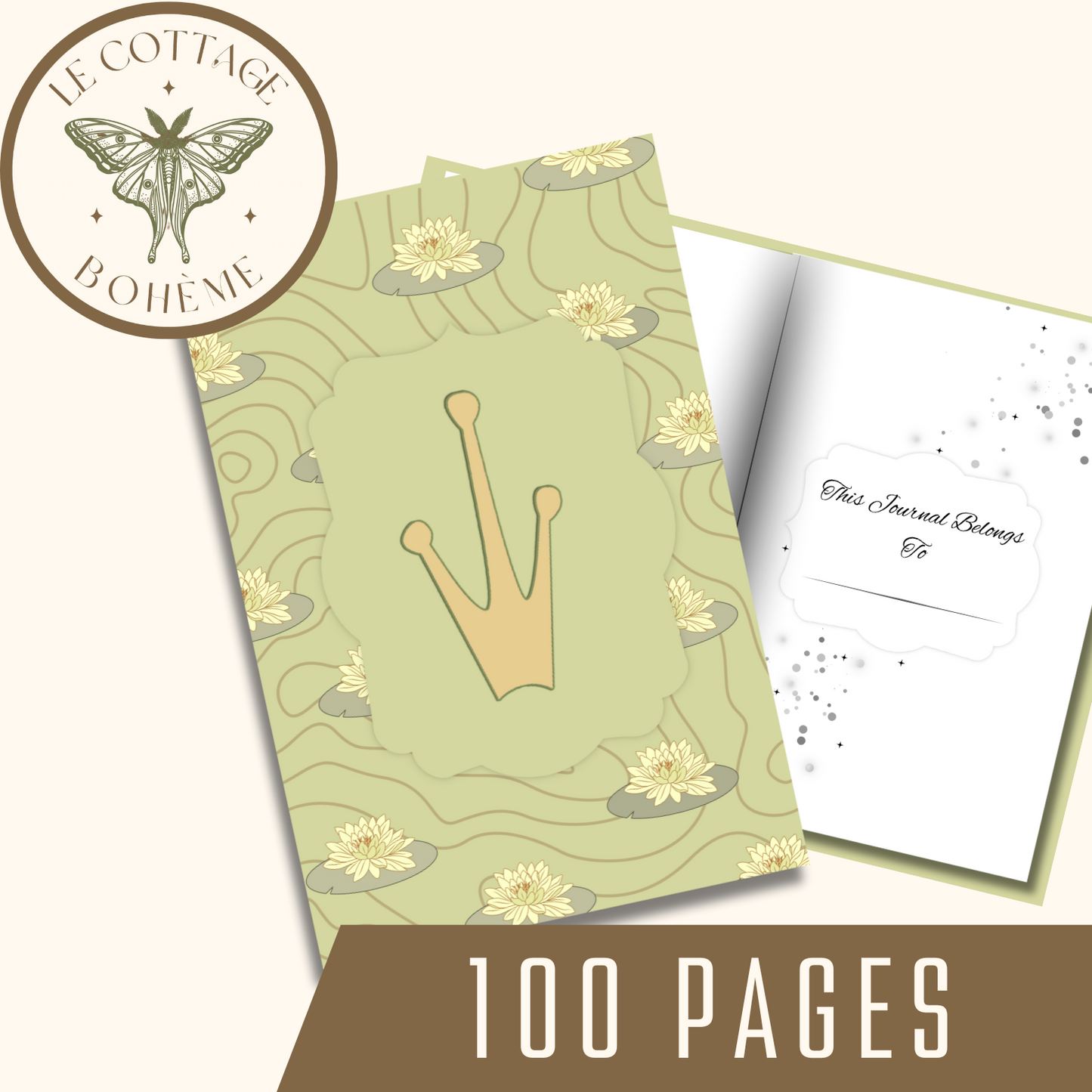 Princess Hardcover Pocket Journal - Tiana (4x6in)