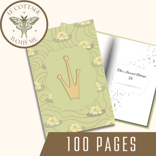 Princess Hardcover Pocket Journal - Tiana (4x6in)